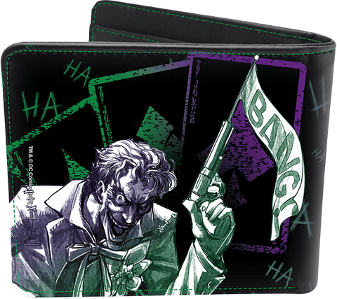 Carteira DC Comics - Laughing Joker