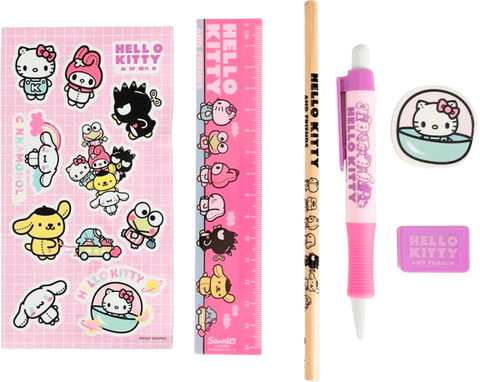 Conjunto Escolar Hello Kitty