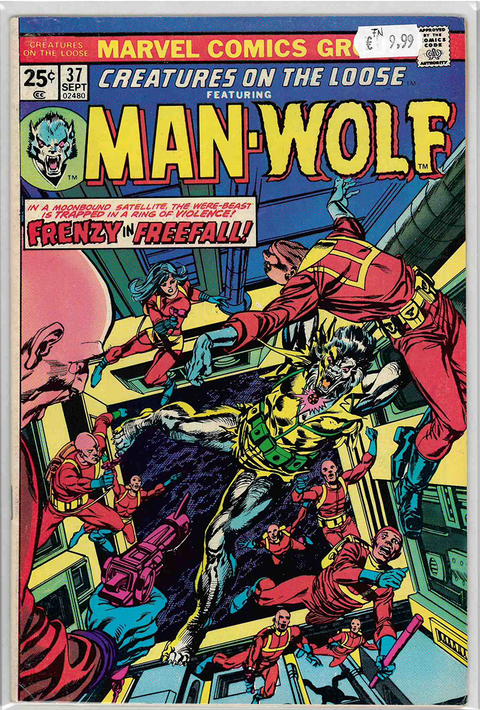 Creatures on The Loose #37 FINE