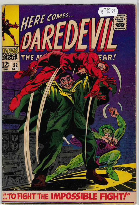 Daredevil 1st Series #032 GOOD/VERY GOOD
