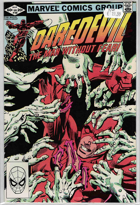 Daredevil 1st Series #180 FINE/VERY FINE
