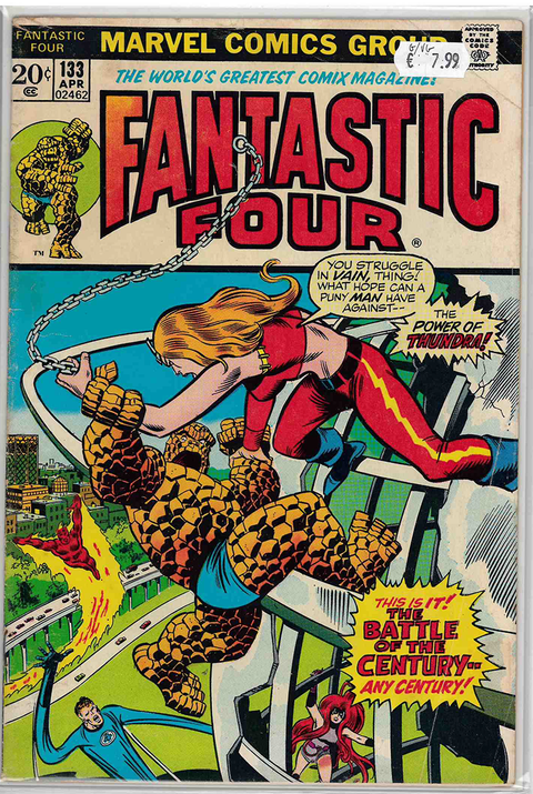 Fantastic Four 1st series #133 GOOD/VERY GOOD