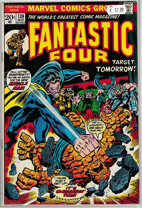 Fantastic Four 1st series #139 VERY FINE-