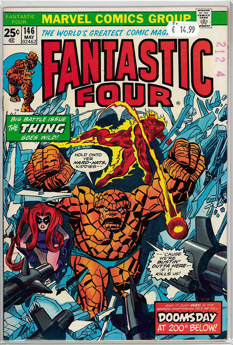 Fantastic Four 1st series #146 FINE+