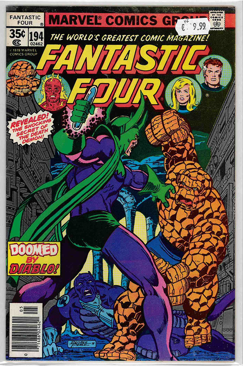 Fantastic Four 1st series #194 VERY FINE