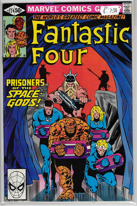 Fantastic Four 1st series #224 VERY FINE