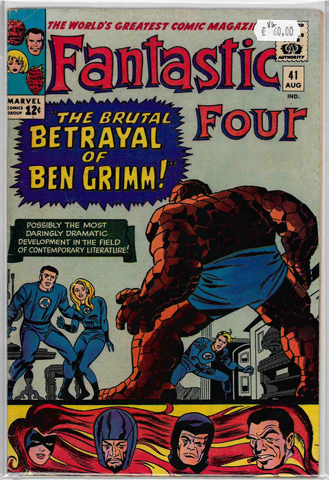 Fantastic Four 1st series #41 (VERY GOOD)