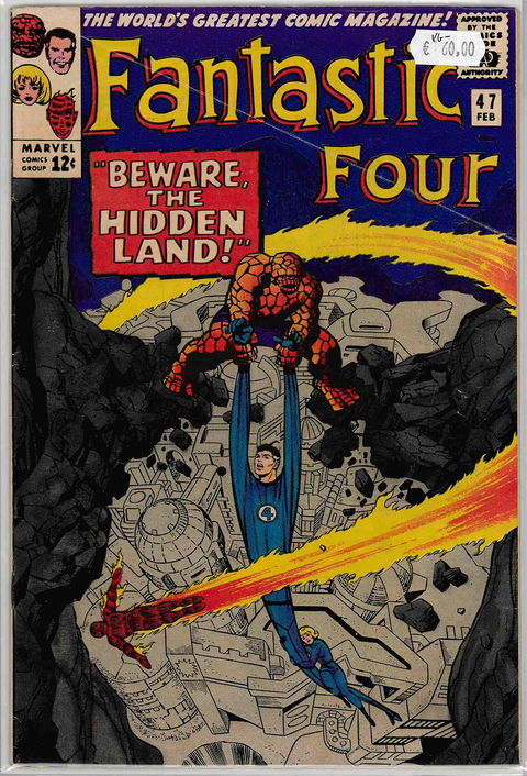 Fantastic Four 1st series #47 VERY GOOD-