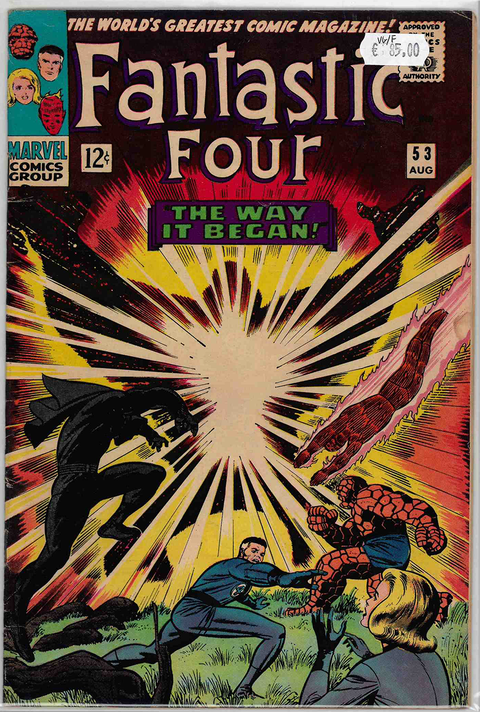 Fantastic Four 1st series #53 VERY GOOD/FINE