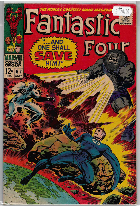 Fantastic Four 1st series #62 VERY GOOD