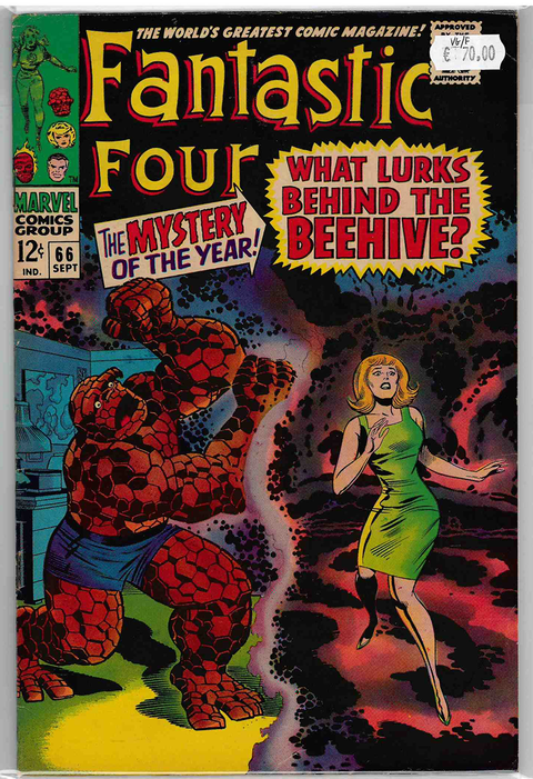 Fantastic Four 1st series #66 VERY GOOD/FINE