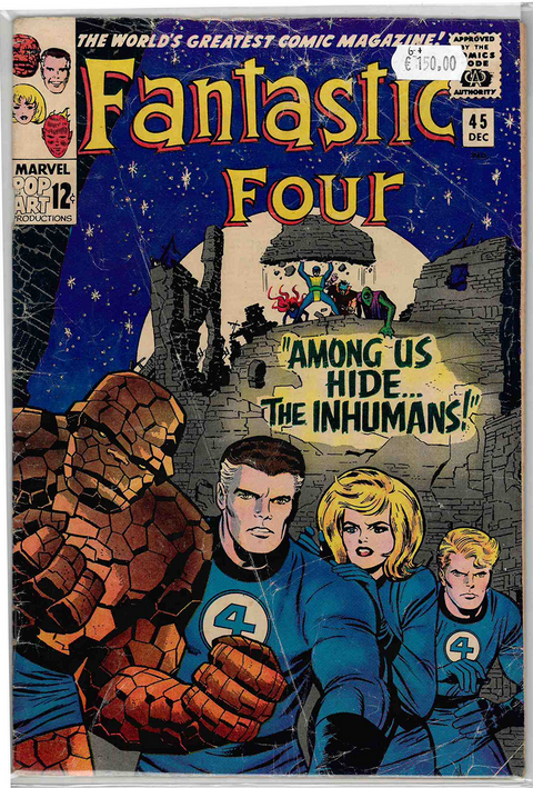 Fantastic Four 1st series #45 (GOOD+)