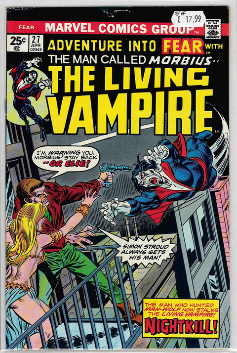 Fear #27 FINE/VERY FINE