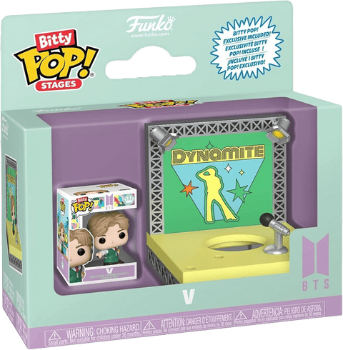 Funko Bitty POP Stages - BTS - V (Dynamite)