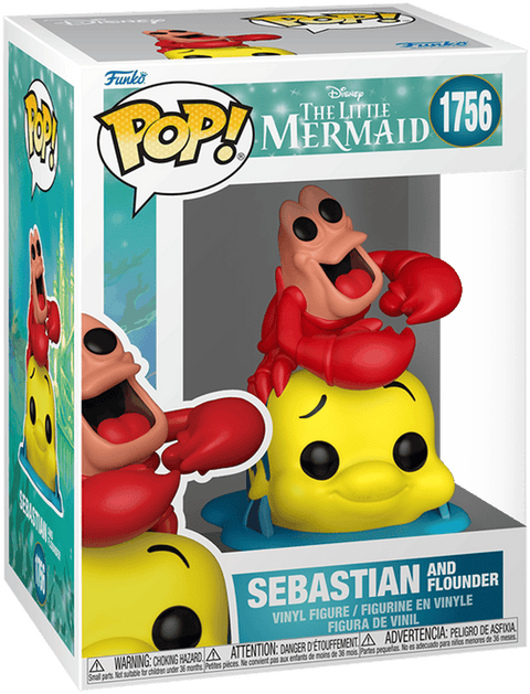 Funko POP Disney - The Little Mermaid - Sebastian and Flounder