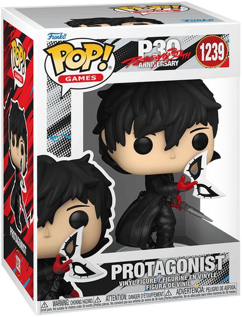 Funko POP Games - Persona 30th Anniversary - Protagonist (Ren)