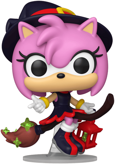 Funko POP Games - Sonic The Hedgehog - Amy on Broom