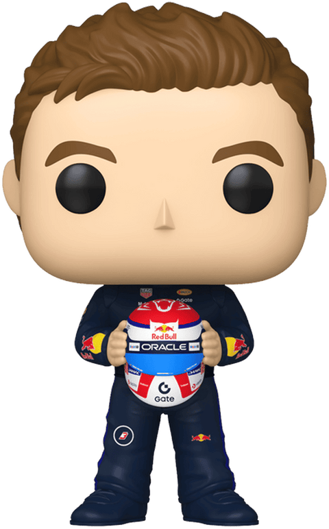 Funko POP Racing - F1 Oracle Red Bull - Verstappen (Holding Helmet)