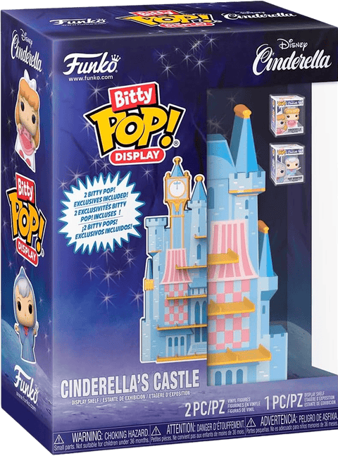 Funko Bitty POP Display - Disney - Cinderella's Castle