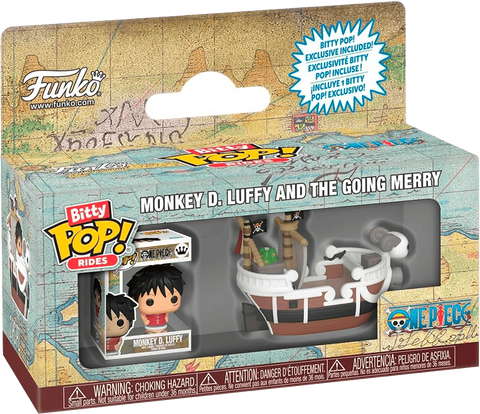 Funko Bitty POP Rides - One Piece - Going Merry with Luffy
