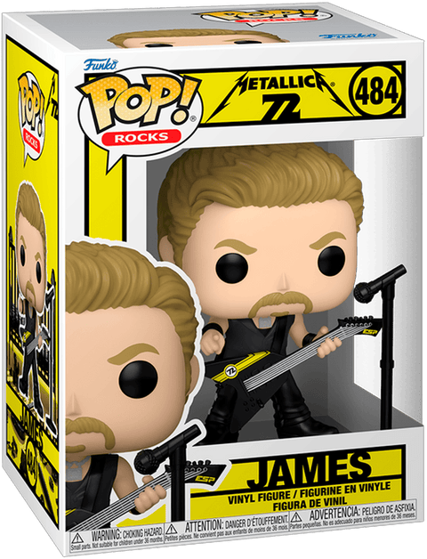 Funko POP Rocks - Metallica - James (72 Seasons)