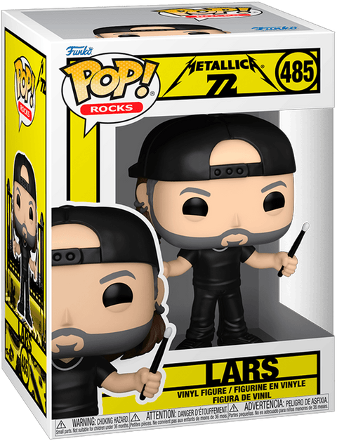 Funko POP Rocks - Metallica - Lars (72 Seasons)