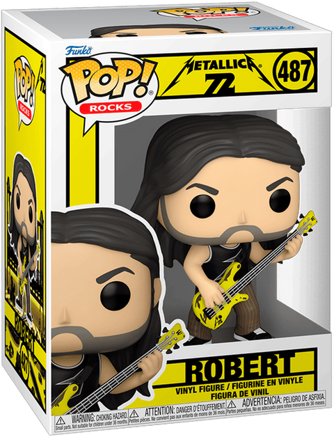 Funko POP Rocks - Metallica - Robert (72 Seasons)