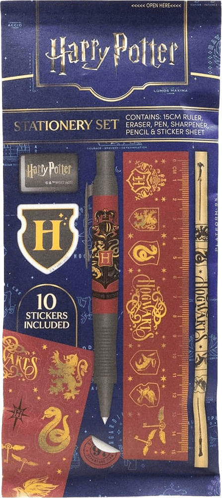 Harry Potter Stationery Set 6-Pack Magical Locations