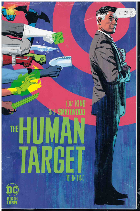 COMPLETE SET Human Target #1-12, by Tom King & Greg Smallwood
