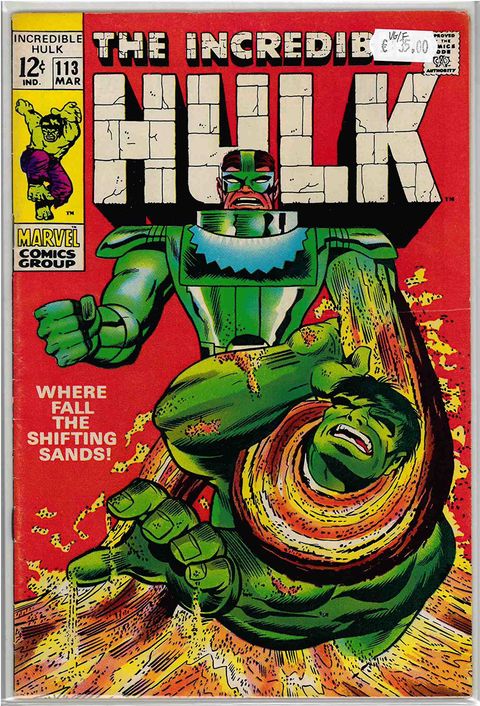 Incredible Hulk 1st Series #113 VERY GOOD/FINE