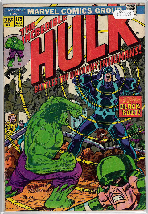 Incredible Hulk 1st Series #175 VERY GOOD/FINE