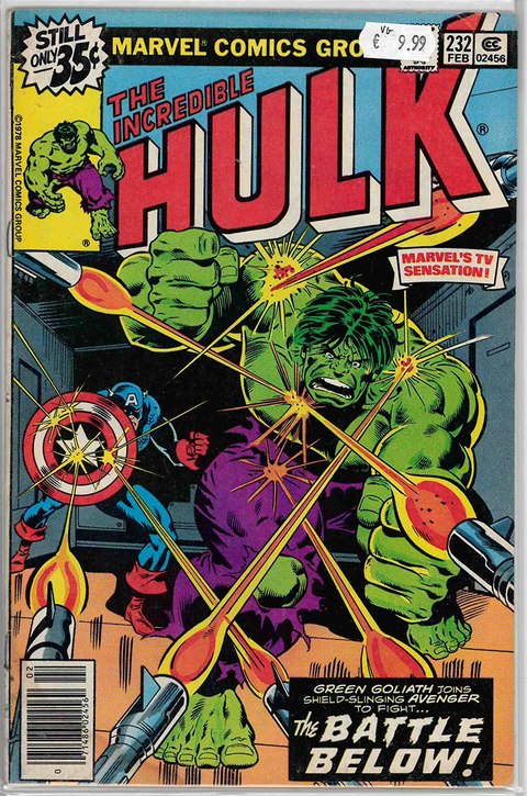 Incredible Hulk 1st Series #232 VG