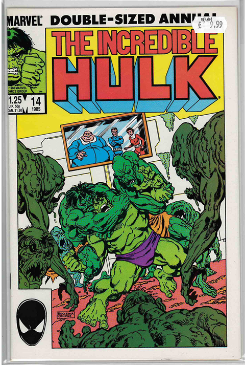 Incredible Hulk 1st Series Annual #14 VERY FINE/NEAR MINT