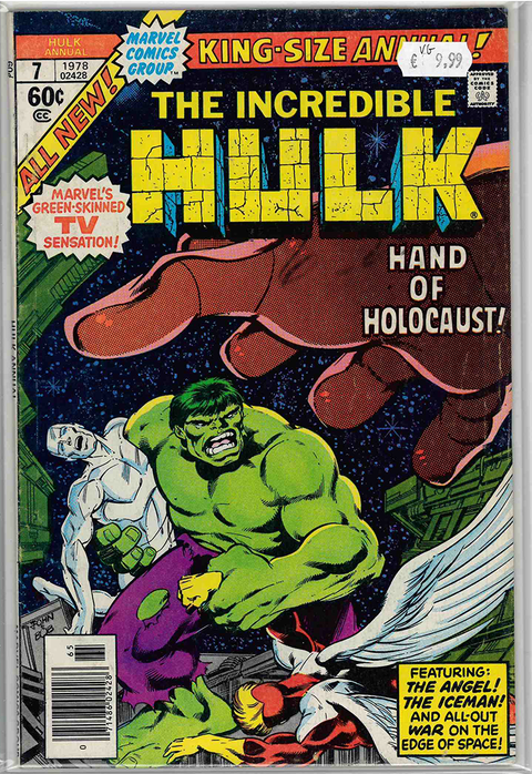 Incredible Hulk 1st Series Annual #7 VERY GOOD