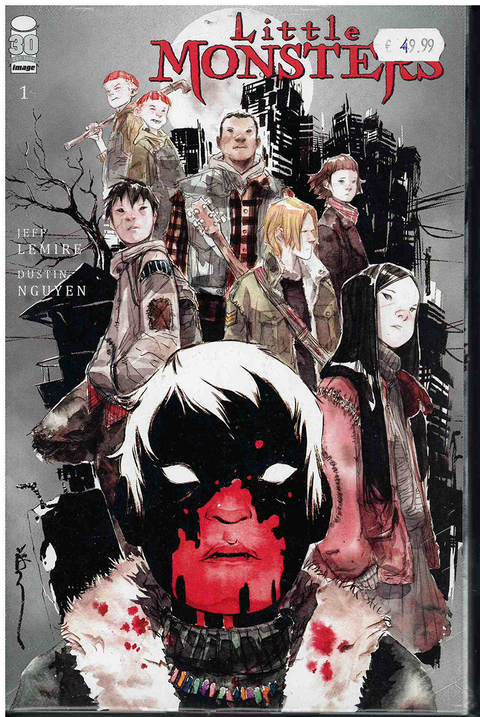 COMPLETE SET Little Monsters #1-13, by Jeff Lemire & Dustin Nguyen