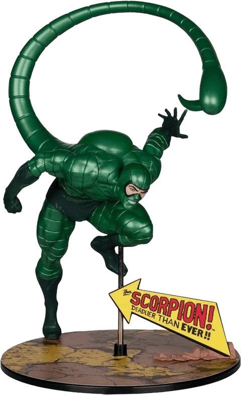 Marvel Collection PVC Statue 1/10 - Scorpion (Metallic) (The Amazing Spider-Man #318) (Gold Label) 18 cm