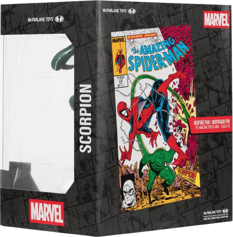 Marvel Collection PVC Statue 1/10 - Scorpion (Metallic) (The Amazing Spider-Man #318) (Gold Label) 18 cm