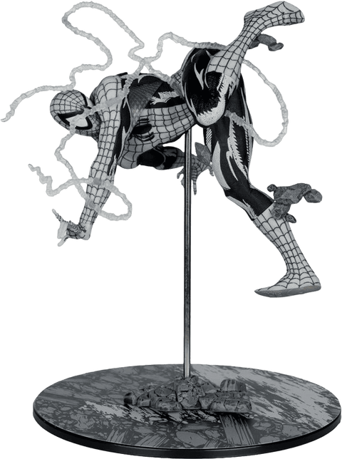 Marvel Collection PVC Statue 1/10 - Spider-Man (Line Art) (The Amazing Spider-Man #318) (Gold Label) 17 cm