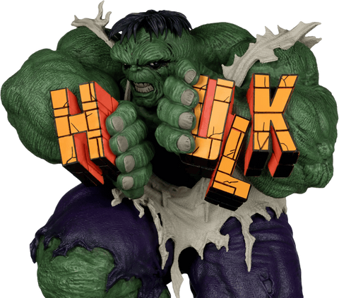 Marvel Collection PVC Statue 1/6 - Hulk (The Incredible Hulk #345) (Gold Label)