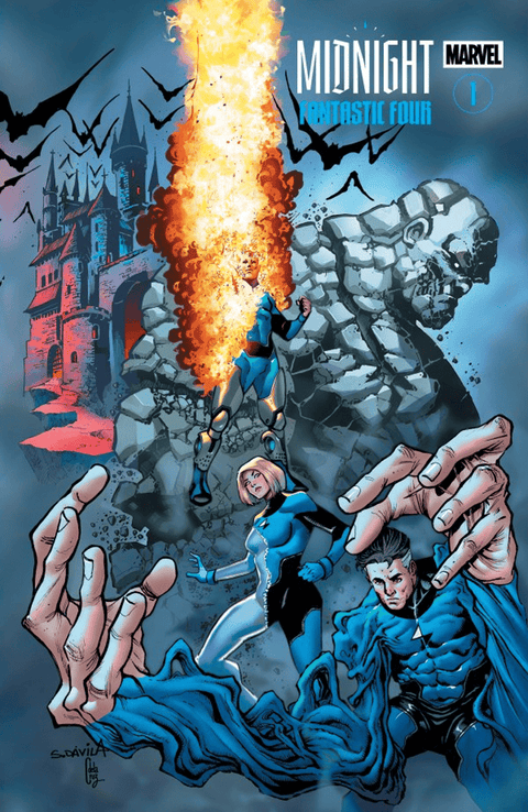 Midnight Fantastic Four #1 Sergio Fernández Dávila Diamond UK Connecting Variant