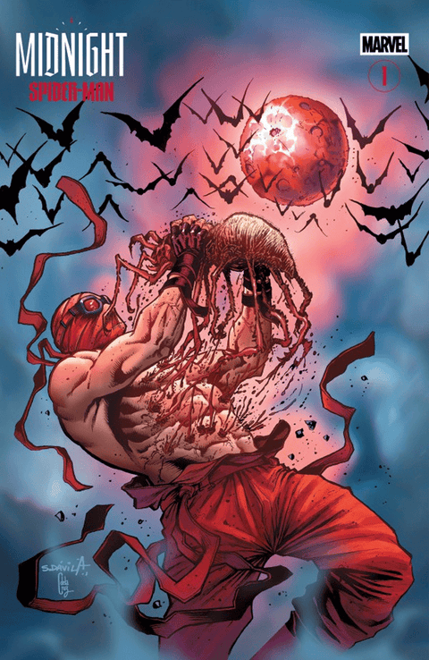 Midnight Spider-Man #1 Sergio Fernández Dávila Diamond UK Connecting Variant