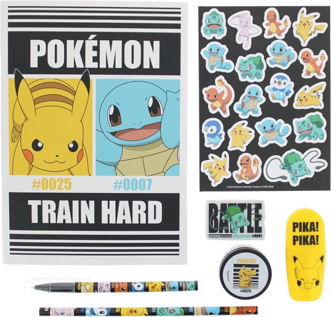 Pokémon Stationery Set 7-piece