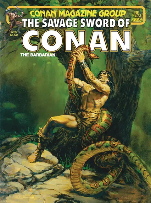 The Savage Sword Of Conan: The Original Comics Omnibus Vol.6 DM Edition by Unknown Author