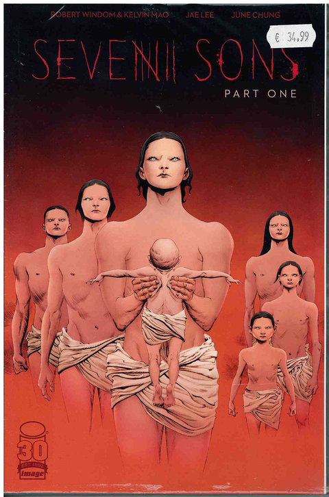 COMPLETE SET Seven Sons #1-7, by Jae Lee
