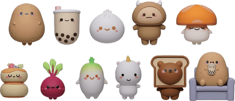 Smoko 3D PVC Bag Clips Figural Serie 1 - Blind Bags Smoko