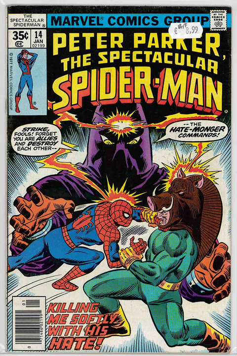 Spectacular Spider-Man (1st Series) #14 VERY GOOD/FINE