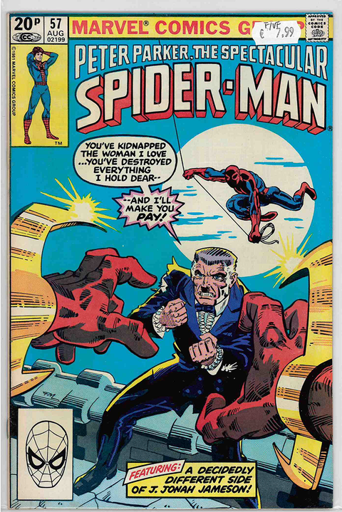 Spectacular Spider-Man (1st Series) #57 FINE/VERY FINE