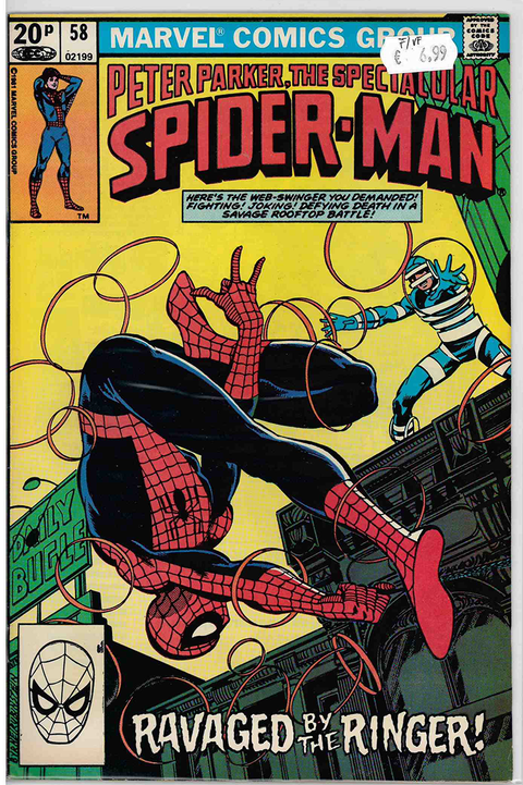 Spectacular Spider-Man (1st Series) #58 FINE/VERY FINE