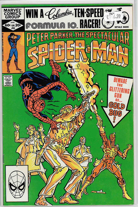 Spectacular Spider-Man (1st Series) #62 FINE+