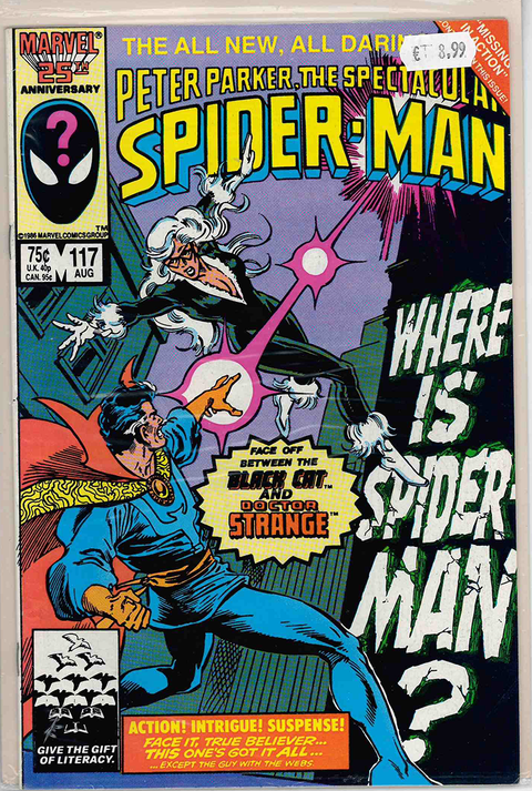Spectacular Spider-Man (1st Series) #117 VERY FINE-